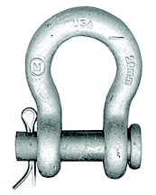 SHACKLE ANCHOR ROUND PIN 1/2